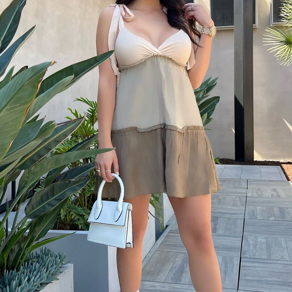 Babydoll mini dress - size XS - Picture 1 of 5